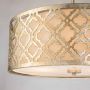 Elstead Lighting Arabella GNARABELLAPL lampa wisząca 3x60 W złota zdj.4