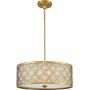 Elstead Lighting Arabella GNARABELLAPL lampa wisząca 3x60 W złota zdj.3