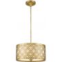Elstead Lighting Arabella GNARABELLAPM lampa wisząca 2x60 W złota zdj.1
