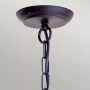 Elstead Lighting Chartwell CH5BLACK lampa wisząca 5x60 W czarna zdj.5
