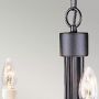 Elstead Lighting Chartwell CH5BLACK lampa wisząca 5x60 W czarna zdj.6
