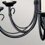 Elstead Lighting Chartwell CH5BLACK lampa wisząca 5x60 W czarna zdj.7