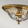 Elstead Lighting Cambridge HKCAMBRIDGEFA plafon 2x60 W mosiądz zdj.3