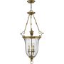 Elstead Lighting Cambridge HKCAMBRIDGEPL lampa wisząca 3x60 W mosiądz zdj.1