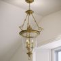 Elstead Lighting Cambridge HKCAMBRIDGEPL lampa wisząca 3x60 W mosiądz zdj.6