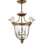 Elstead Lighting Cambridge HKCAMBRIDGEPS lampa wisząca 3x60 W mosiądz zdj.1
