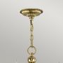 Elstead Lighting Cambridge HKCAMBRIDGE15 lampa wisząca x40 W mosiądz zdj.2