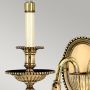 Elstead Lighting Cambridge HKCAMBRIDGE2 kinkiet 2x40 W mosiądz zdj.5
