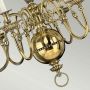 Elstead Lighting Cambridge HKCAMBRIDGE6 lampa wisząca 6x40 W mosiądz zdj.5