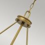 Elstead Lighting Collier HKCOLLIERP lampa wisząca 4x40 W mosiądz zdj.3