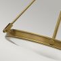 Elstead Lighting Collier HKCOLLIERP lampa wisząca 4x40 W mosiądz zdj.4