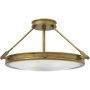 Elstead Lighting Collier HKCOLLIERSFM lampa podsufitowa 4x40 W mosiądz zdj.1