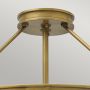 Elstead Lighting Collier HKCOLLIERSFM lampa podsufitowa 4x40 W mosiądz zdj.3