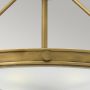 Elstead Lighting Collier HKCOLLIERSFM lampa podsufitowa 4x40 W mosiądz zdj.5