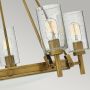 Elstead Lighting Collier HKCOLLIER5 lampa wisząca 5x40 W mosiądz zdj.4