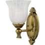 Elstead Lighting Francoise HKFRANCOISE1BATH kinkiet 1x3 W mosiądz zdj.1