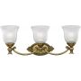 Elstead Lighting Francoise HKFRANCOISE3BATH kinkiet 1x3 W mosiądz zdj.1