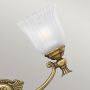 Elstead Lighting Francoise HKFRANCOISE3BATH kinkiet 1x3 W mosiądz zdj.4