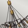 Elstead Lighting Fulton HKFULTON13P lampa wisząca x60 W mosiądz-brązowa zdj.5