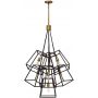 Elstead Lighting Fulton HKFULTON7P lampa wisząca x60 W mosiądz-brązowa zdj.1
