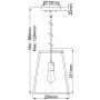 Elstead Lighting Fulton HKFULTONP lampa wisząca 1x60 W mosiądz-brązowa zdj.2