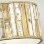 Elstead Lighting Gemma HKGEMMAFSL plafon 3x60 W srebrny zdj.2