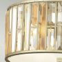 Elstead Lighting Gemma HKGEMMAFSL plafon 3x60 W srebrny zdj.4
