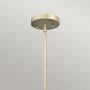 Elstead Lighting Gemma HKGEMMAPASL lampa wisząca 1x60 W srebrna zdj.2