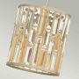 Elstead Lighting Gemma HKGEMMAPASL lampa wisząca 1x60 W srebrna zdj.3