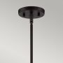 Elstead Lighting Gemma HKGEMMAPCVBZ lampa wisząca 3x60 W brązowa zdj.2