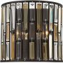 Elstead Lighting Gemma HKGEMMA2AVBZ kinkiet 2x60 W przezroczysty-brązowy zdj.1