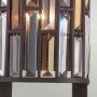 Elstead Lighting Gemma HKGEMMA2BVBZ kinkiet 2x60 W przezroczysty-brązowy zdj.4
