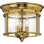 Elstead Lighting Gentry HKGENTRYFPB lampa podsufitowa 3x40 W mosiądz zdj.1