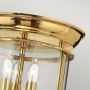 Elstead Lighting Gentry HKGENTRYFPB lampa podsufitowa 3x40 W mosiądz zdj.4