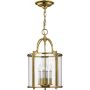 Elstead Lighting Gentry HKGENTRYPMPB lampa wisząca 4x60 W mosiądz zdj.1