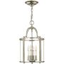 Elstead Lighting Gentry HKGENTRYPMPN lampa wisząca 4x60 W nikiel zdj.1
