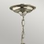Elstead Lighting Gentry HKGENTRYPMPN lampa wisząca 4x60 W nikiel zdj.3