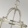 Elstead Lighting Gentry HKGENTRYPMPN lampa wisząca 4x60 W nikiel zdj.4