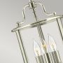 Elstead Lighting Gentry HKGENTRYPSPN lampa wisząca 3x60 W nikiel zdj.4