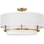 Elstead Lighting Graham HKGRAHAMLLCB lampa wisząca 4x40 W mosiądz zdj.1