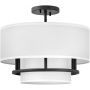 Elstead Lighting Graham HKGRAHAMMBK lampa wisząca 3x40 W biała-czarna zdj.1
