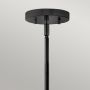 Elstead Lighting Graham HKGRAHAMMBK lampa wisząca 3x40 W biała-czarna zdj.7
