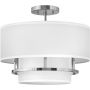 Elstead Lighting Graham HKGRAHAMMPN lampa wisząca 3x40 W nikiel zdj.1
