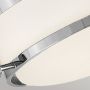 Elstead Lighting Harper HKHARPERFCM plafon 3x60 W biały-chrom zdj.5
