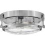 Elstead Lighting Harper HKHARPERFCMCS plafon 3x60 W chrom-przezroczysty zdj.1