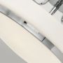 Elstead Lighting Harper HKHARPERSFMCM lampa podsufitowa 3x60 W biała-chrom zdj.4