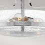 Elstead Lighting Harper HKHARPERSFMCMCS lampa podsufitowa 3x60 W chrom zdj.5