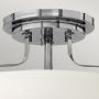 Elstead Lighting Harper HKHARPERSFSCM lampa podsufitowa 3x60 W biała-chrom zdj.3