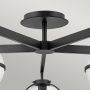 Elstead Lighting Hollis HKHOLLIS5CBK lampa podsufitowa 5x40 W czarna zdj.4
