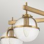 Elstead Lighting Hollis HKHOLLIS5CHB lampa podsufitowa 5x40 W mosiądz zdj.3